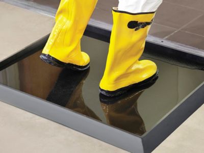 Foam Biosecurity Footbath Boot Disinfection Sanitizing Footmat