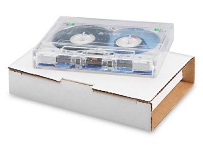 Cassette Storage Box Magnetic Tape Case Transparent Cassette Box