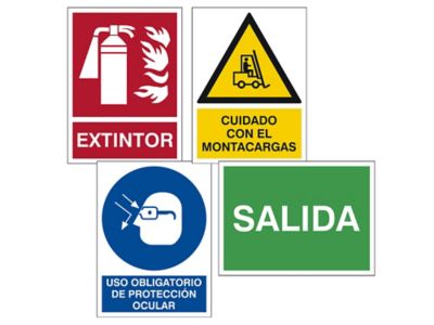 Prohibido Fumar Sign - Plastic