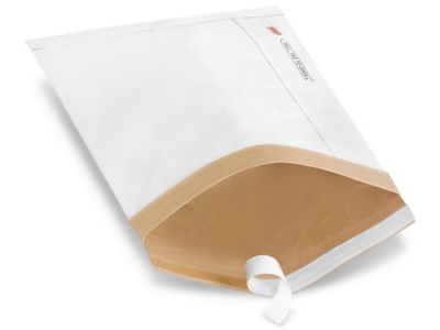 Uline – Enveloppes matelassées autoadhésives – Blanc