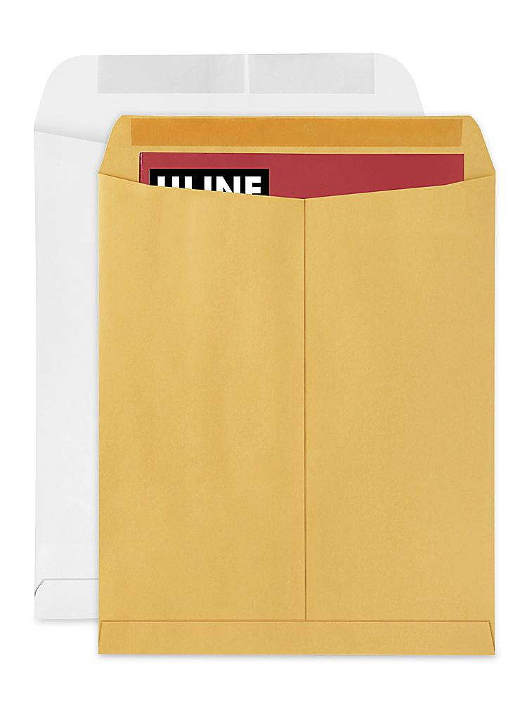 Booklet Gummed Envelopes White 9 x 6- ULINE 100/case 