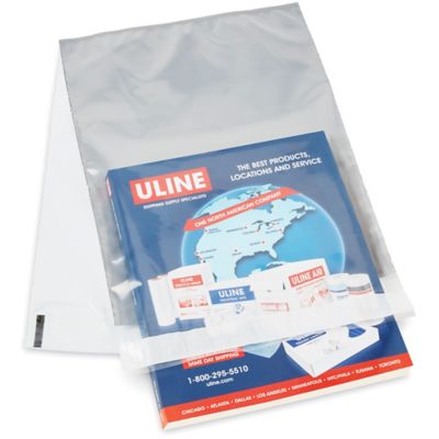 Uline Clear View Poly Mailers