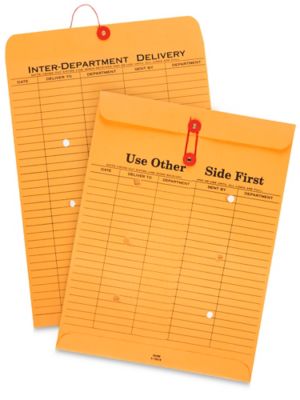 Enveloppes pour courrier interne