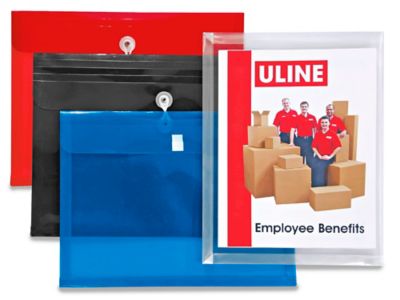 Poly String Envelopes, Plastic Presentation Envelopes in Stock ULINE.ca