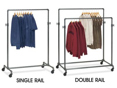 Buy Double Clothes Rack Clothing Rack Garment Rack Industrial Pipe