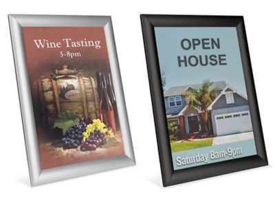 Snap Edge Frame Signs