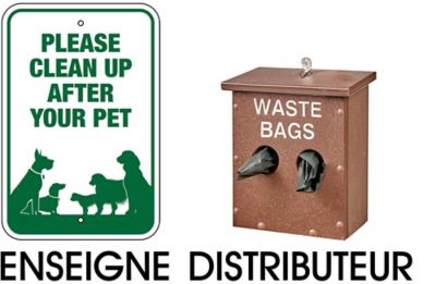 Système de ramassage pour déchets de chien