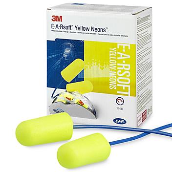 3M E.A.Rsoft<sup>&trade;</sup> Yellow Neons<sup>&trade;</sup> Earplugs