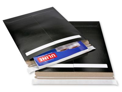 Stayflats<sup><small>MD</small></sup> – Enveloppes d'expédition – Noir