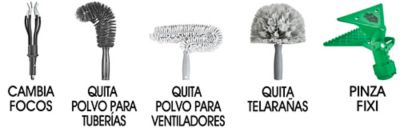 Herramientas de Limpieza de Alto Alcance