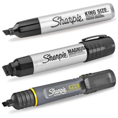 Sharpie® Professional Markers - Black H-8550BL - Uline