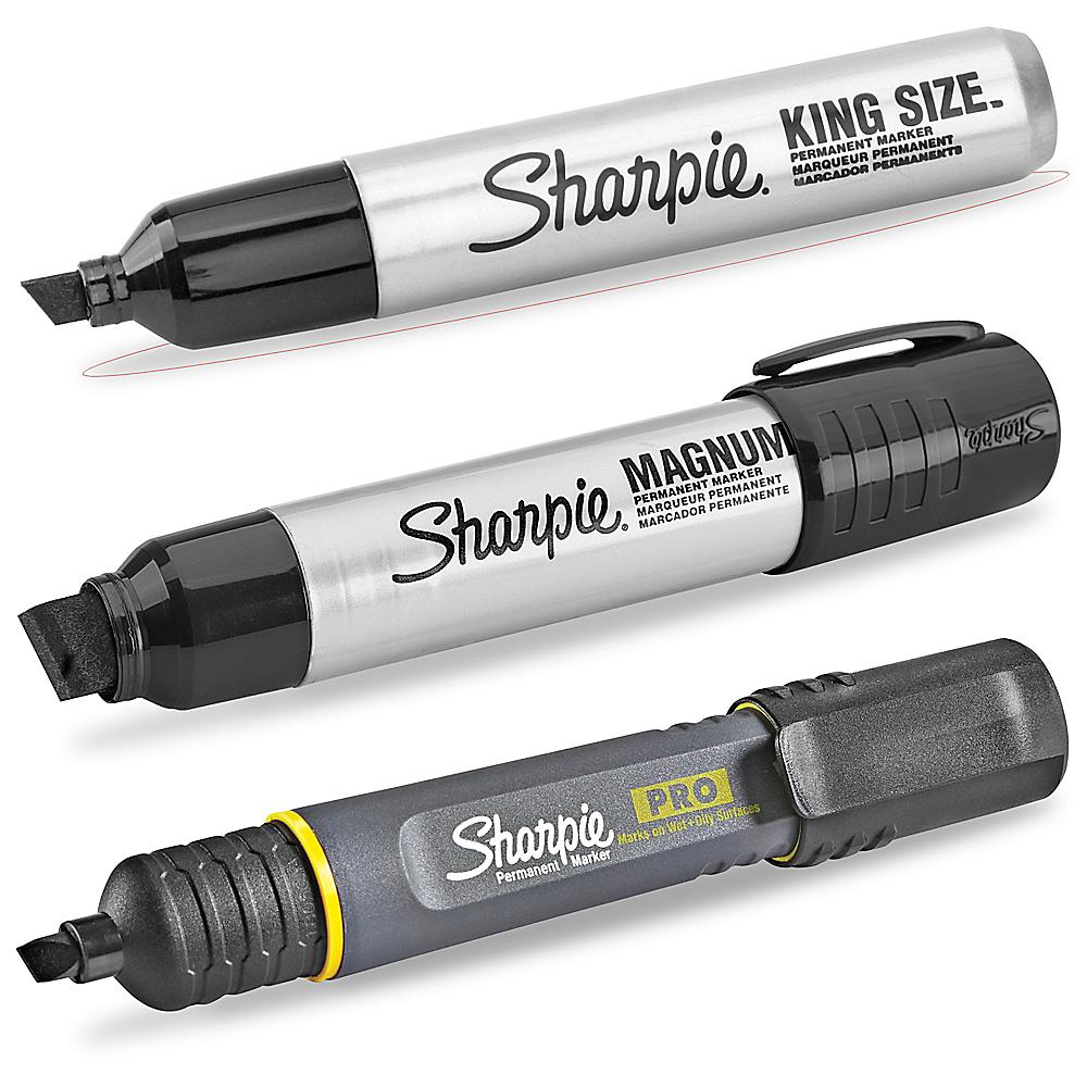 Chisel Tip Markers, Sharpie® King Size Markers in Stock - ULINE