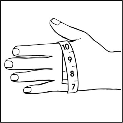 Measuring for Gloves