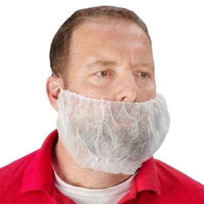 Beard Guards, Beard Nets, Beard Covers in Stock - ULINE