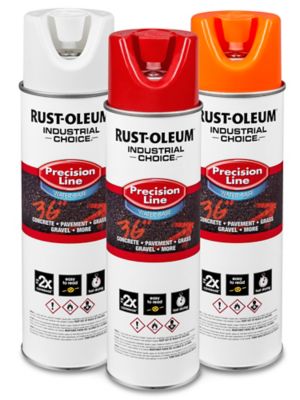 Rust-Oleum® Industrial Spray Paint - Gloss Black S-21952BL - Uline