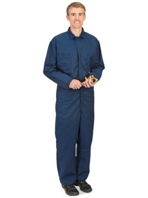 Cotton Coveralls, Mechanic Coveralls in Stock - ULINE