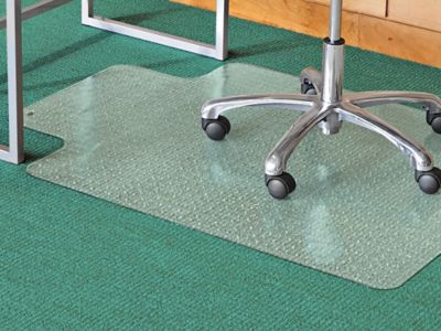 Plexiglass chair discount mat for carpet