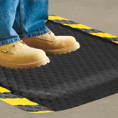 Rubber Gym Mat - 1/2 thick, 4 x 25' H-9400 - Uline