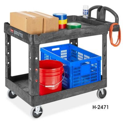 Storage Bin Carts, Rolling Bin Carts in Stock - ULINE - Uline