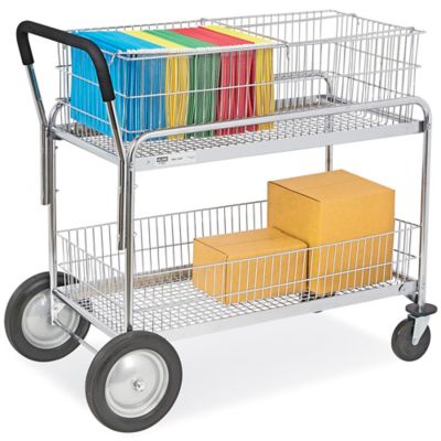 Mail Carts, Rolling File Carts, File Carts in Stock - ULINE