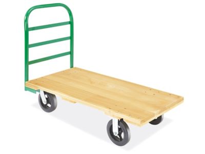 Wood Platform Trucks, Wooden Platform Trucks in Stock ULINE