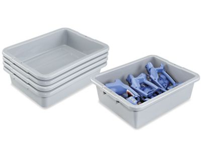 Bus Tubs, Rubbermaid® Tote Boxes, Airport Security Tubs in Stock - ULINE