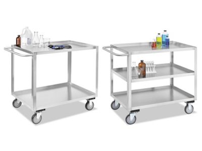 VWR® Utility Carts, Stainless Steel