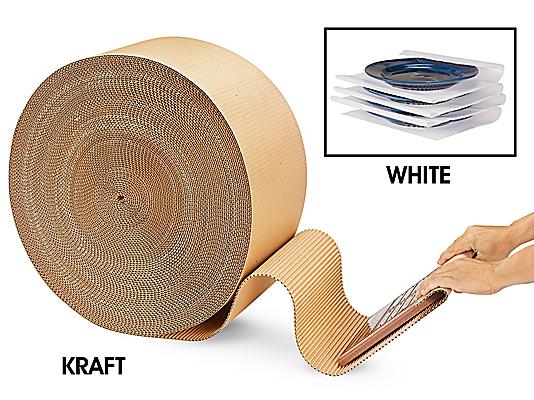 Corobuff Solid Color Corrugated Paper Roll, 48 Inches X 25 Feet