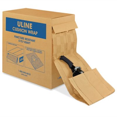 Waxed Paper Roll - 60 x 1,500', Brown - ULINE - S-12820