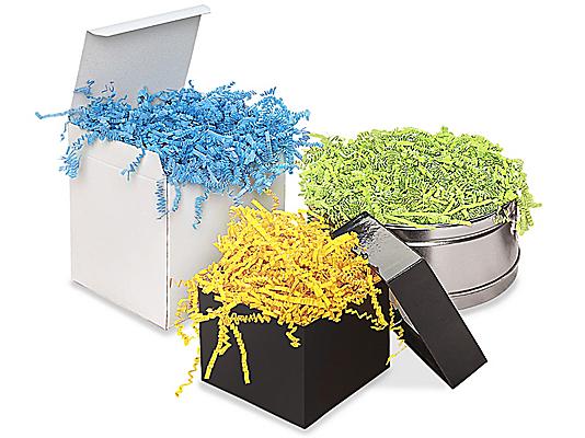 40 Grams Of Navy Blue Hamper Shred Gift Box Packaging Soft Shredded Tissue