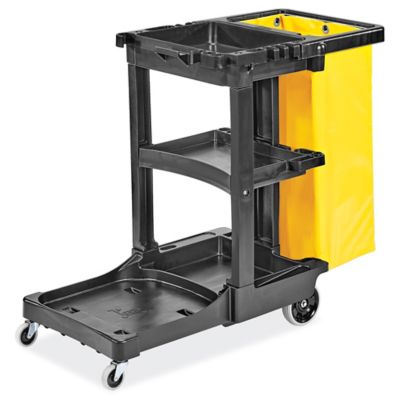 Uline Janitor Cart in Stock Uline