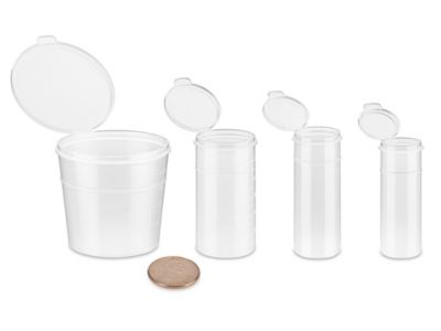 Plastic Vials, Small Plastic Vials in Stock ULINE