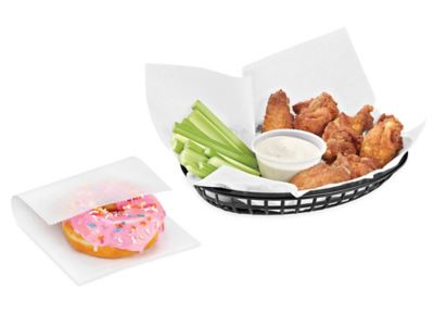  Wax Food Service Tissue - Basket Liners, 12 x 12"