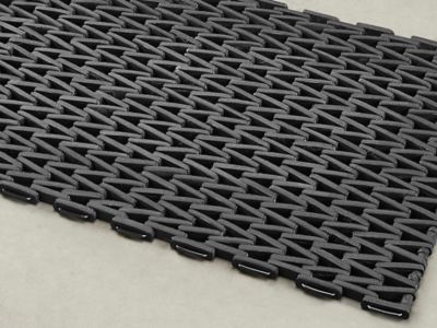 Tapis à maillons en caoutchouc