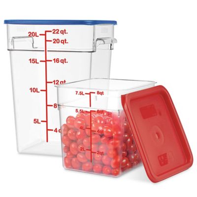 Plastic Storage Container - 23 x 16 x 12, 56 Quarts S-18824 - Uline