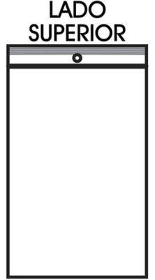 Uline Orificio para Colgar en Lado Superior