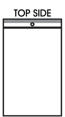 Uline Hang Hole Top Side