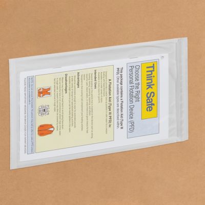 3 x 5 Clear Self-Adhesive Pocket Sleeves - ProSimpli