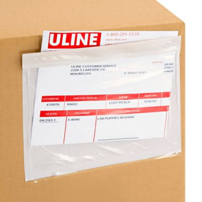 Top Loading Packing List Envelopes