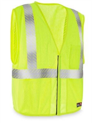 Flame Resistant Safety Vests, Fire Resistant Vests in Stock - ULINE