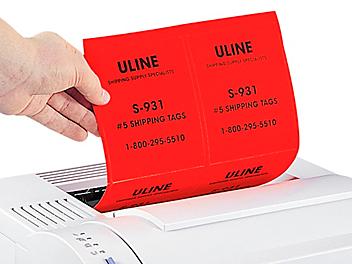 Uline True Color Laser Labels