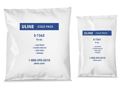 Cold Packs - 8 oz S-7361 - Uline