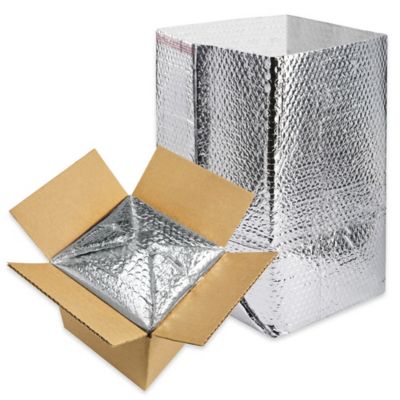 Metalized Food Bags - Open End, 20 x 30 S-18139 - Uline