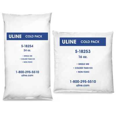 Ice Packs - 8 oz S-18256 - Uline