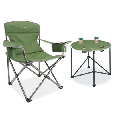 Ensemble chaise et table de camping