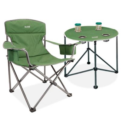 Ensemble chaise et table de camping