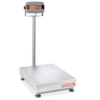 OHAUS Defender® 5000 Digital Scale - 500 lbs x .02 lb H-8107 - Uline