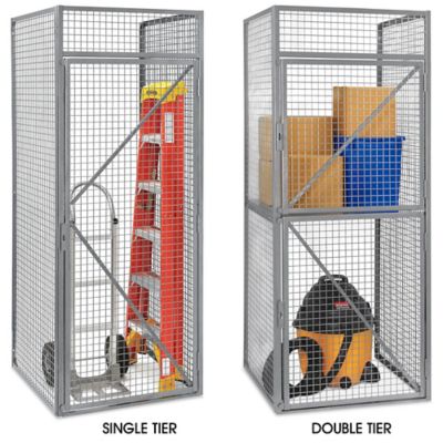 Cage Lockers, Wire Lockers, Bulk Storage Lockers in Stock ULINE