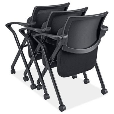 Mesh Chairs Nested