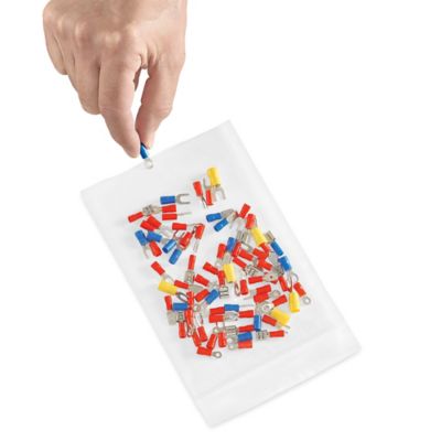 Sacs inviolables refermables avec glissière